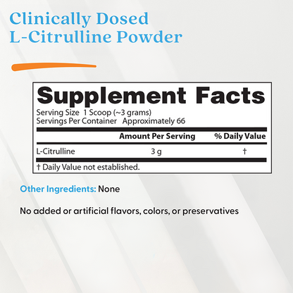 Doctor's Best L-Citrulline Powder, 7 oz (200 g)