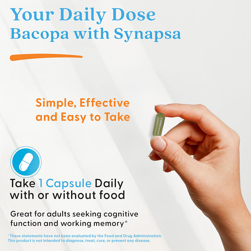Doctor's Best Bacopa with Synapsa, 320 mg, 60 Veggie Caps