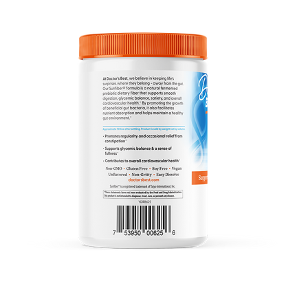 Doctor's Best Prebiotic Powder, Sunfiber®, Unflavored, 7.4 oz (210 g)