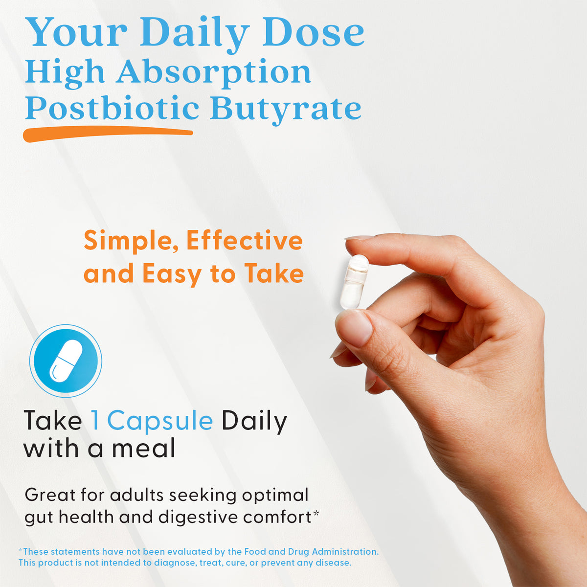 Doctor's Best High Absorption Postbiotic Butyrate, 300 mg, 30 Liquid-Filled Veggie Capsules