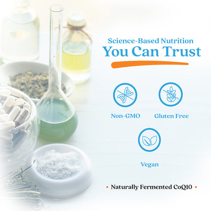Doctor's Best CoQ10 + Nattokinase, 60 Veggie Caps