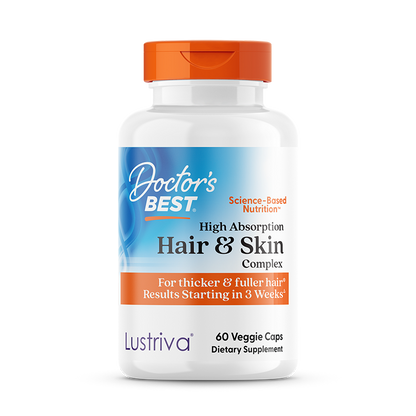 Doctor's Best High Absorption Hair & Skin Complex, 60 Veggie Caps