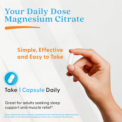 Doctor's Best Magnesium Citrate, 125 mg, 120 Veggie Caps