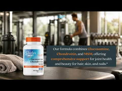Doctor's Best Glucosamine Chondroitin, MSM + UCII, 90 Veggie Capsule
